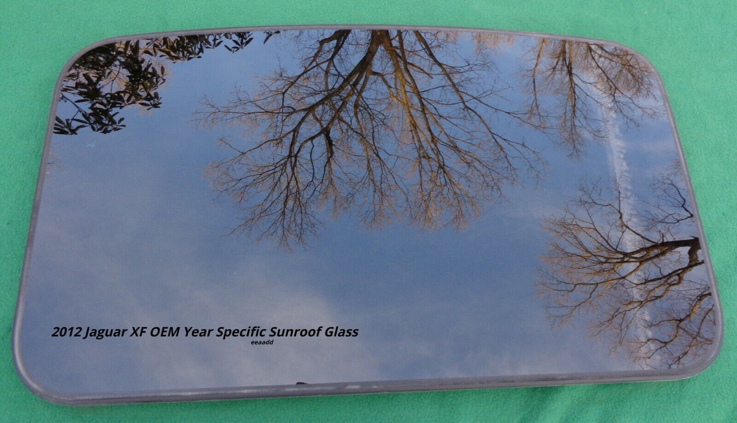 2012 JAGUAR XF OEM YEAR SPECIFIC SUNROOF GLASS NO ACCIDENT FREE SHIPPING!
