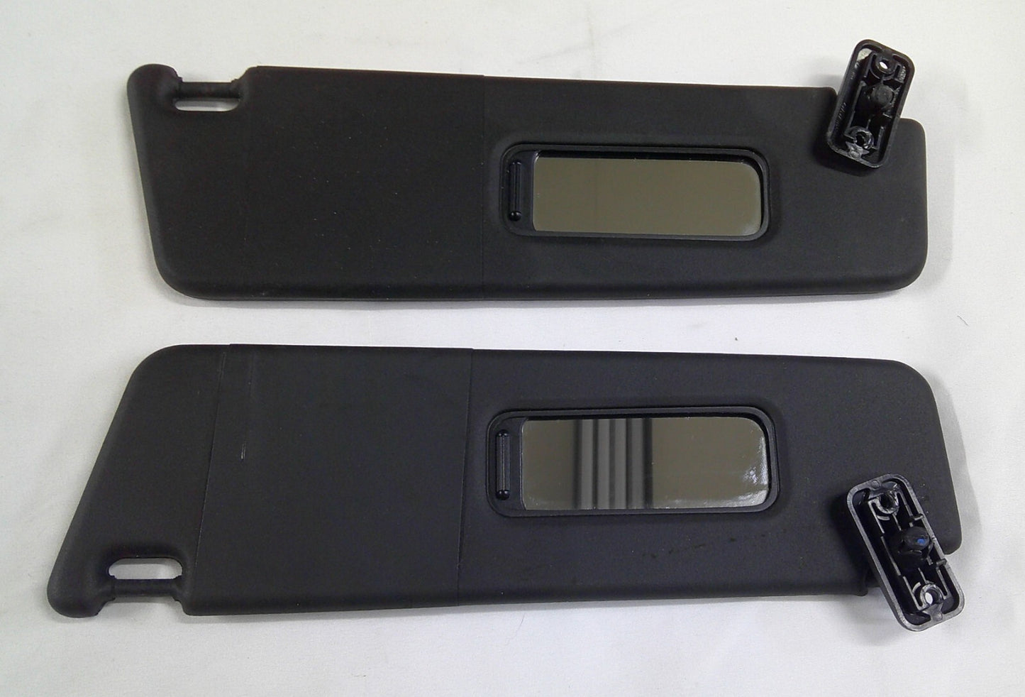 10 15 Camaro Driver Passenger Side Sun Visors Left Right Visor Black Pair B5