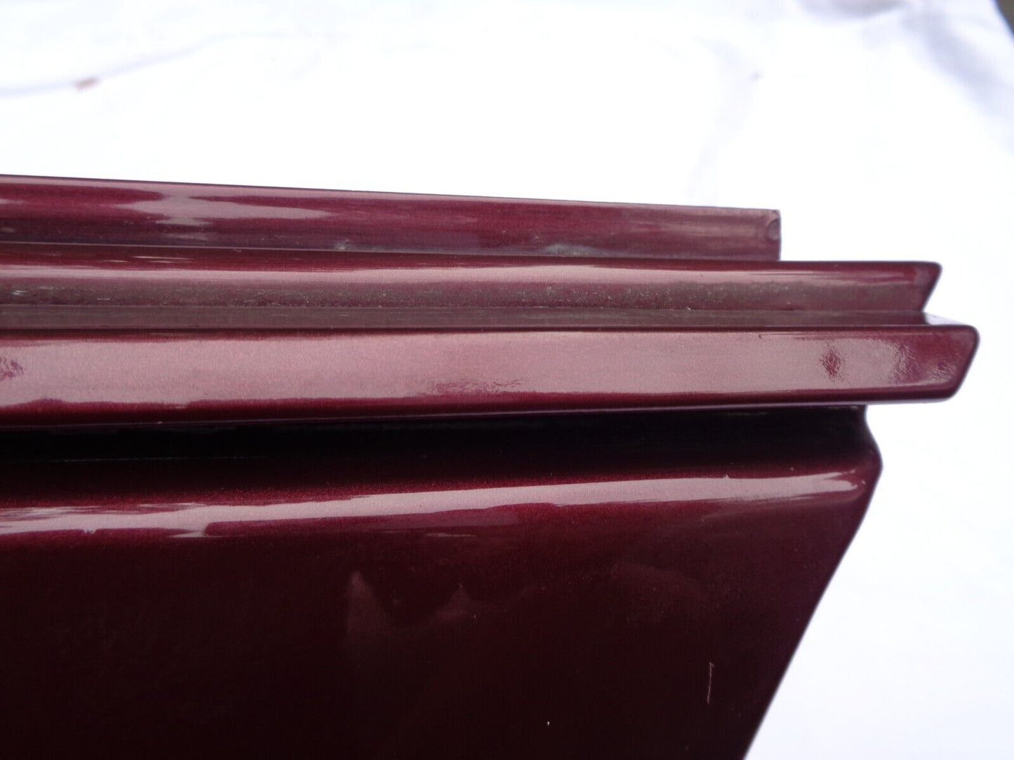 85 - 90 Corvette Maroon Right Passenger Front Fender 14104010 Free Ship A1 - RarePartsFinder.Com
