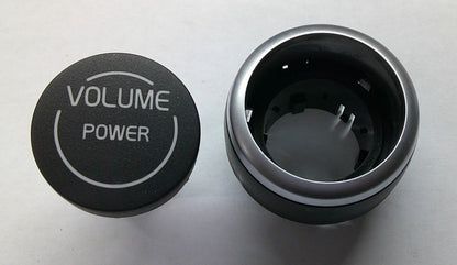 2008 VOLVO S40 RADIO STEREO TUNER VOLUME KNOB OEM FREE SHIPPING