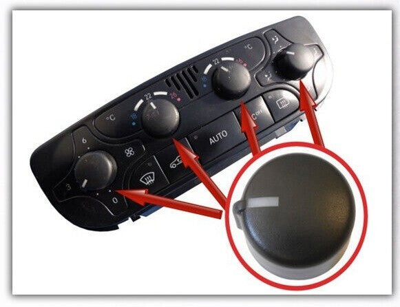 Mercedes C Class W203 Air Conditioner Climate Control Knob 2038300685