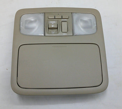 04-07 Toyota Highlander Overhead Console Dome Map Light BEIGE FREE SHIPPING B8