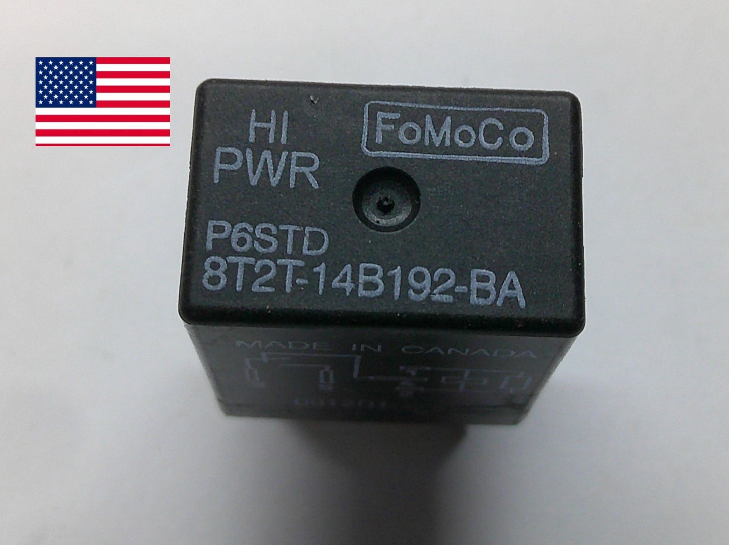 USA SELLER FORD RELAY 8T2T-14B192-BA P6STD  TESTED OEM 1 YEAR WARRANTY F1
