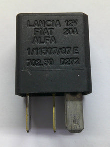 Fiat 500 Alfa Romeo Lancia 1/11307/87E OEM Relay 1 Year Warranty C2 - RarePartsFinder.Com