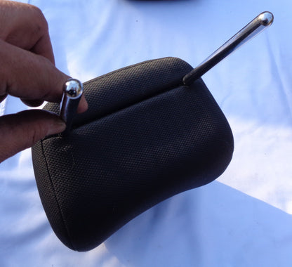 2007 - 2009 KIA SPECTRA REAR HEADREST HEAD REST SET BLACK CLOTH OEM FREE SHIP - RarePartsFinder.Com