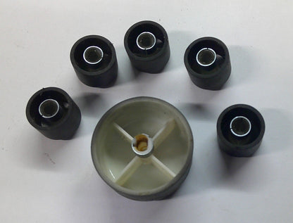 1999 2000 LEXUS ES300 RADIO STEREO TUNER SELECTOR KNOB SET OEM FREE SHIPPING!