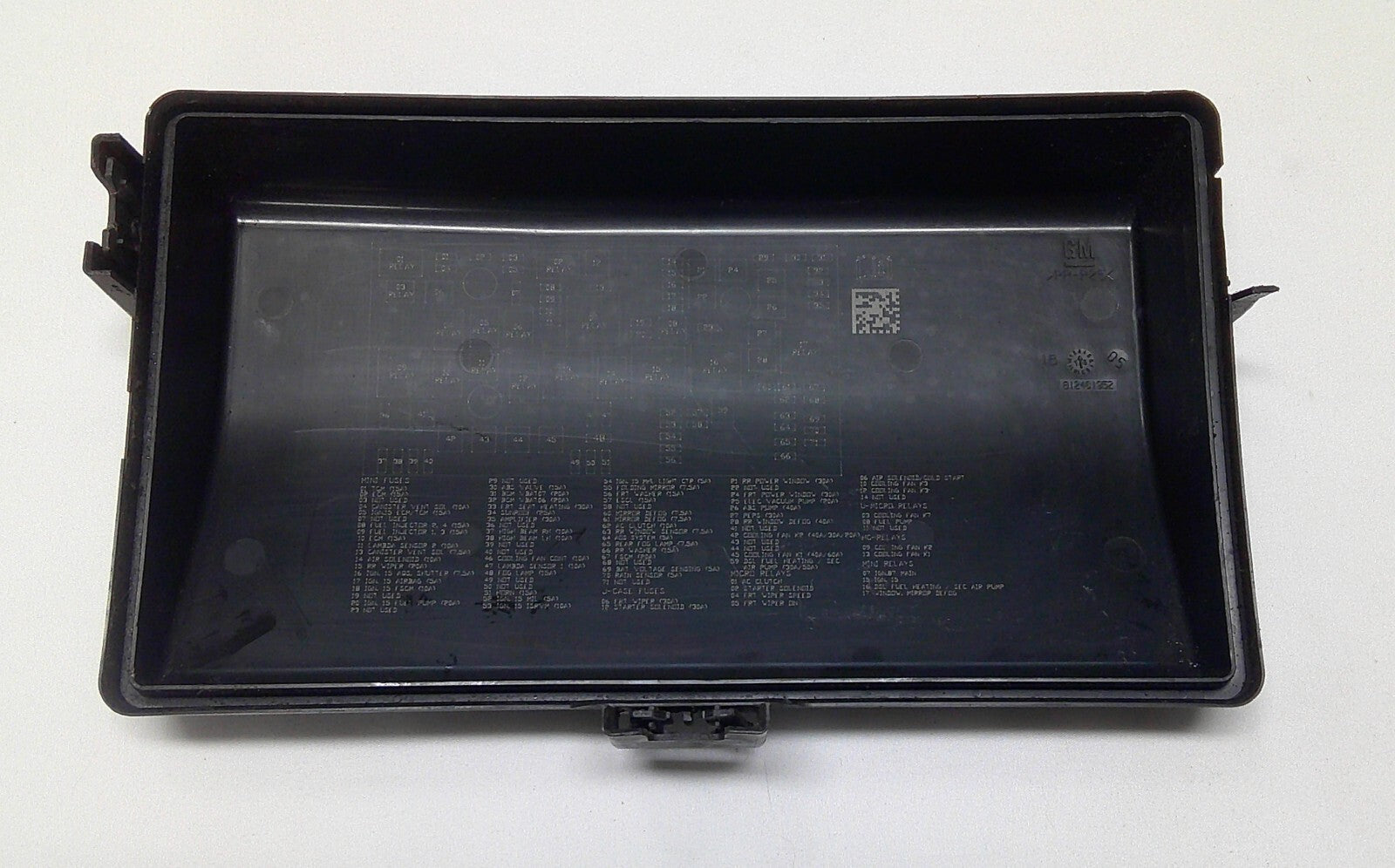 CRUZE IMPALA ENGINE COMPARTMENT FUSE RELAY BOX TOP LID COVER 22950965 B4 - RarePartsFinder.Com