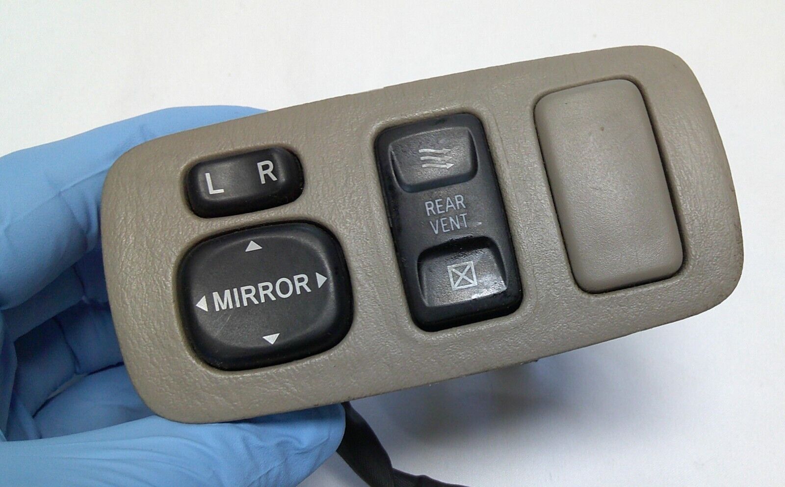 04 - 10 Toyota Sienna Power Mirror Rear Vent Switch Button Factory Tan B4 - RarePartsFinder.Com