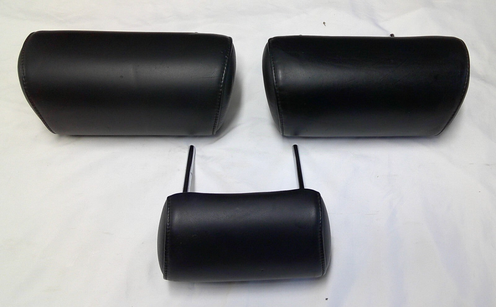 1999 - 2003 LEXUS RX300 REAR HEADREST HEAD REST SET BLACK LEATHER OEM FREE SHIP!