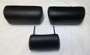 1999 - 2003 LEXUS RX300 REAR HEADREST HEAD REST SET BLACK LEATHER OEM FREE SHIP!
