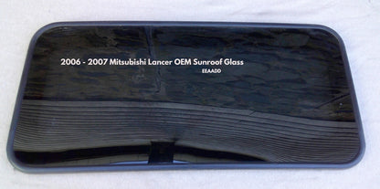 2006 - 2007 MITSUBISHI LANCER OEM FACTORY SUNROOF GLASS FREE SHIPPING