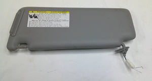 2004 - 2007 TOYOTA HIGHLANDER OEM GRAY PASSENGER SUN VISOR TESTED FREE SHIP B6