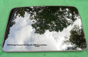 2004 DODGE CARAVAN OEM YEAR SPECIFIC SUNROOF GLASS PANEL FREE SHIPPING!
