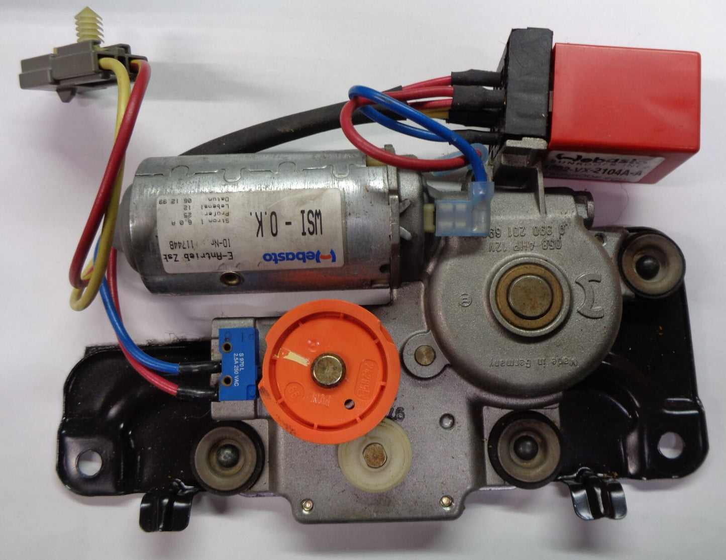 1998 - 2002 LINCOLN CONTINENTAL OEM SUNROOF MOTOR  F8OZ-15790-AB TESTED SM2