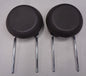 12 - 19 FIAT 500 FRONT SEAT HEADREST HEAD REST SET GRAY OEM FREE SHIPPING! - RarePartsFinder.Com