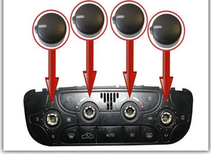 Mercedes C Class W203 Air Conditioner Climate Control Knob 2038300685 Free Ship! - RarePartsFinder.Com
