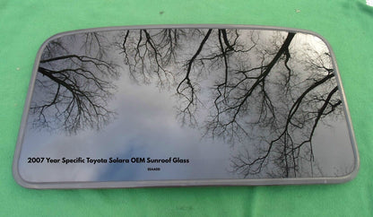 2007 TOYOTA SOLARA OEM FACTORY YEAR SPECIFIC SUNROOF GLASS  FREE SHIPPING!