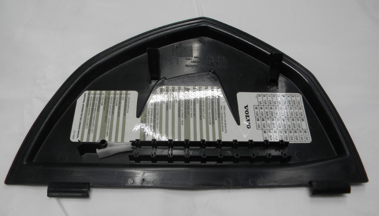 1999 - 2003 Volvo S80 Front Under Dash Fuse Panel Cover 9158381 B5
