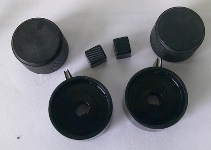 1991 CHEVROLET S-10 RADIO STEREO TUNER CONTROL KNOB SET OEM FREE SHIP