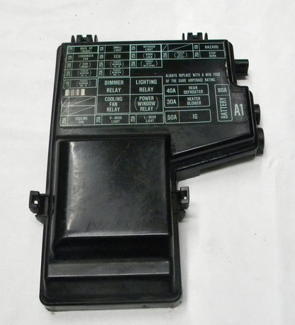 1990 - 1993 Honda Accord Fuse Relay Cover OEM  B5