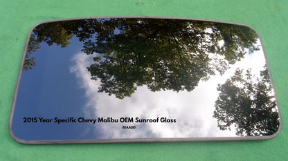 2015 CHEVY MALIBU YEAR SPECIFIC OEM FACTORY SUNROOF GLASS PANEL FREE SHIPPING!