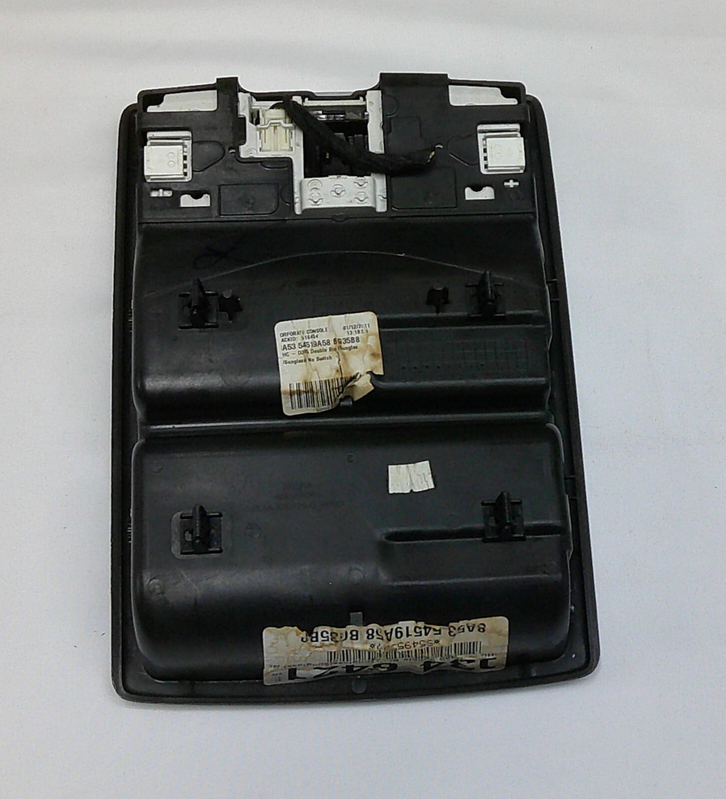 2009 - 2016 LINCOLN MKS MAP DOME LIGHT ROOF OEM PANEL COMPARTMENT BLACK B2