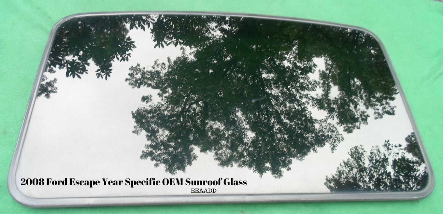 2008 FORD ESCAPE YEAR SPECIFIC OEM FACTORY SUNROOF GLASS PANEL FREE SHIPPING!