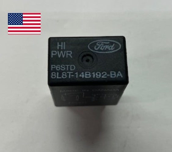 USA SELLER FORD OEM 8L8T-14B192-BA P6STD RELAY TESTED 1 YEAR WARRANTY F4