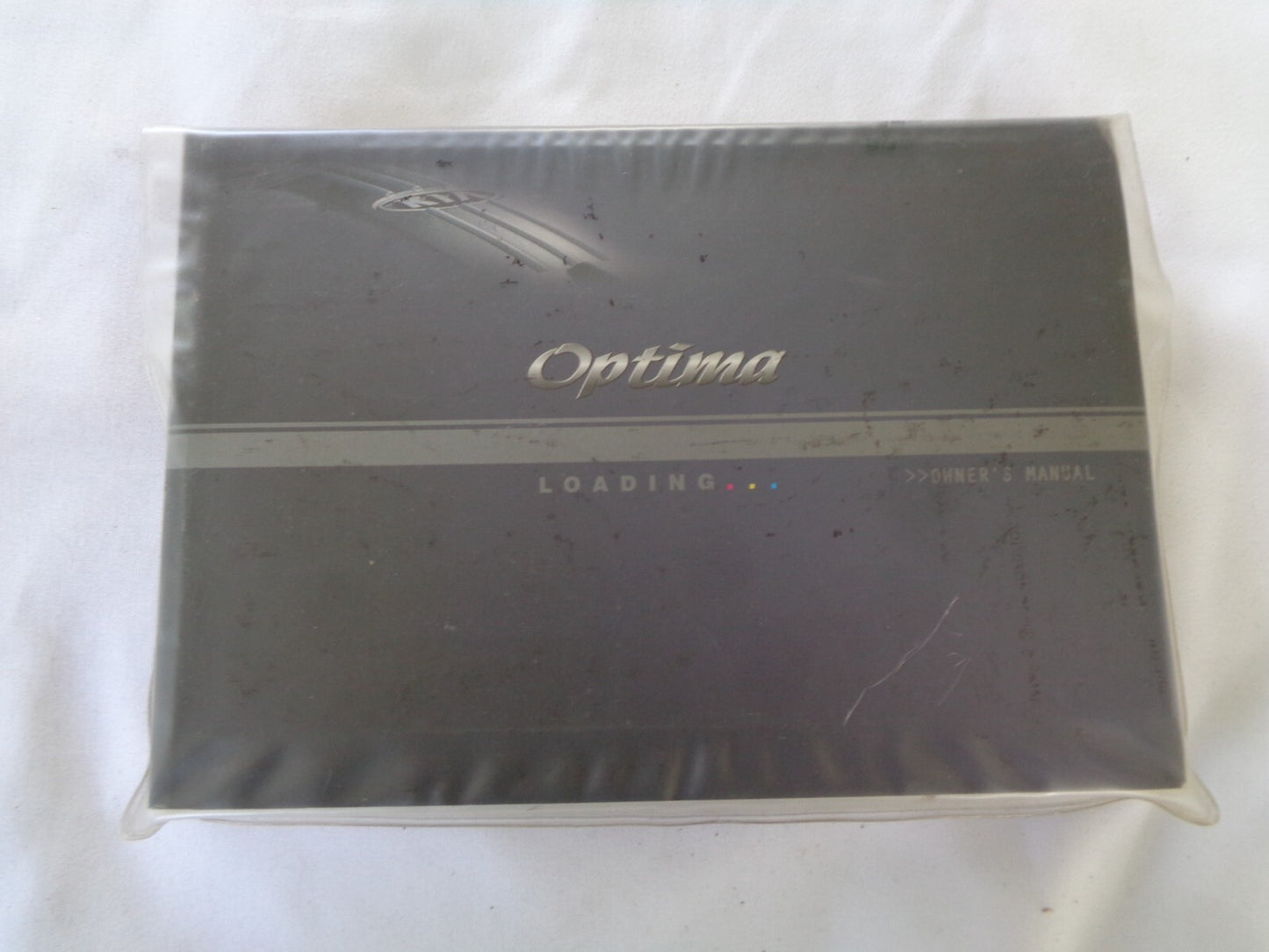 2004 KIA OPTIMA OWNERS MANUAL SET  WITH CASE OEM