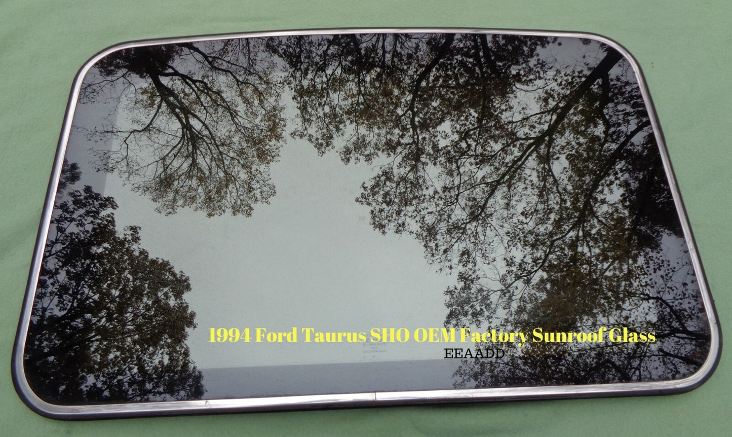 1994 FORD TAURUS SHO  OEM FACTORY YEAR SPECIFIC SUNROOF GLASS PANEL FREE SHIP - RarePartsFinder.Com