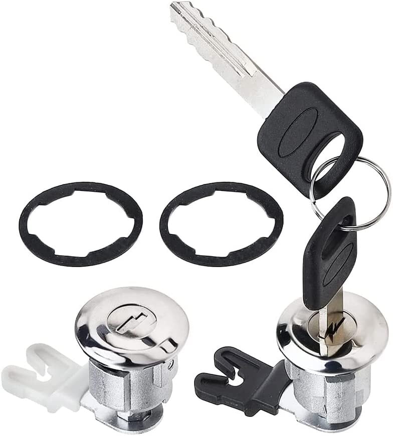 USA 2PCS Door Lock Cylinder Keys for Ford E-150 E-250 Mercury XL2Z-7821990-AC