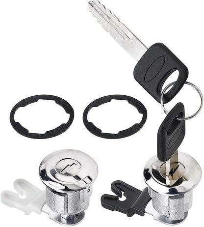 USA 2PCS Door Lock Cylinder Keys for Ford E-150 E-250 Mercury XL2Z-7821990-AC