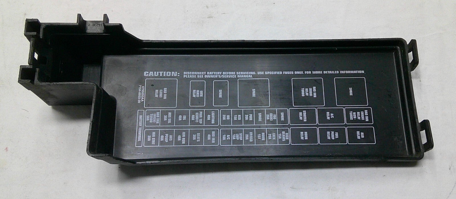 2003 - 2005 PT Cruiser OEM Fuse Relay Box Fusebox Cover Lid  Free Ship  R1