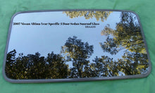 2007 NISSAN ALTIMA YEAR SPECIFIC SEDAN FACTORY SUNROOF GLASS OEM FREE SHIPPING - RarePartsFinder.Com