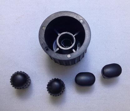 2002 2003 DODGE RAM PICKUP RADIO STEREO TUNER SELECTOR KNOB OEM SET - RarePartsFinder.Com