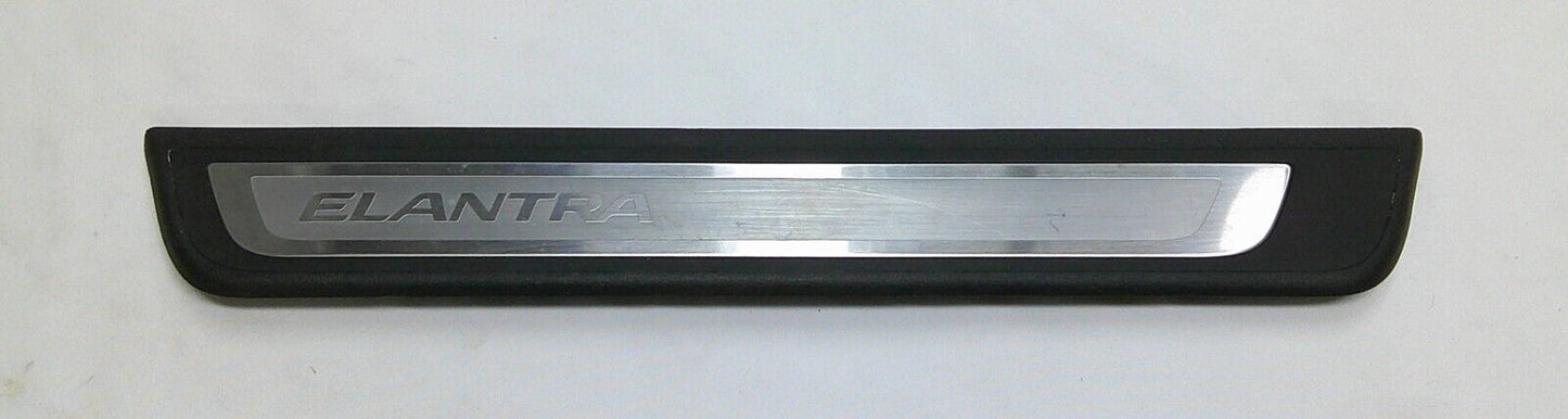 2014 2015 HYUNDAI ELANTRA OEM PASSENGER DOOR SILL COVER TRIM FREE SHIPPING B2 - RarePartsFinder.Com