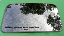 2003 LEXUS RX300 OEM FACTORY YEAR SPECIFIC SUNROOF GLASS PANEL FREE SHIPPING! - RarePartsFinder.Com
