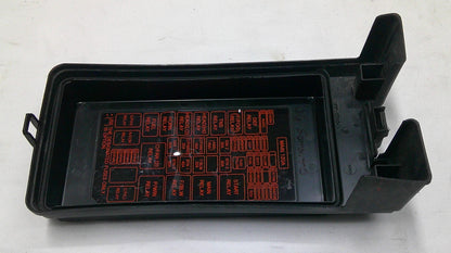2003-2006 Kia Sorento Under Hood Fuse Relay Box Cover Lid Black OEM R2