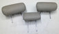 2004 - 2009 TOYOTA PRIUS OEM LEATHER REAR HEADREST SET FREE SHIPPING!