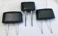 05 - 12 NISSAN ARMADA OEM BLACK LEATHER REAR 2nd ROW HEADREST SET FREE SHIPPING!