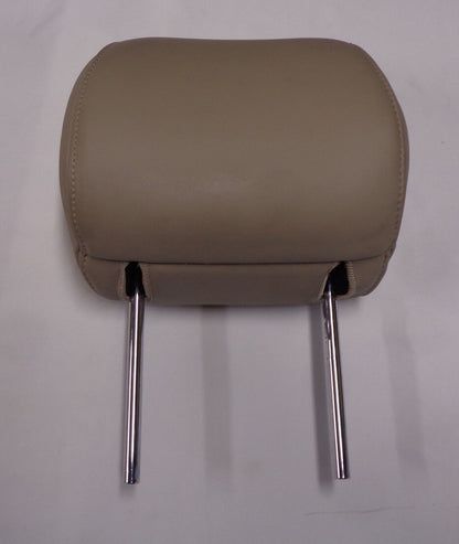 04-09 LEXUS RX330 RX400H FRONT SEAT SEAT LEATHER HEADREST HEAD REST BEIGE R4 - RarePartsFinder.Com