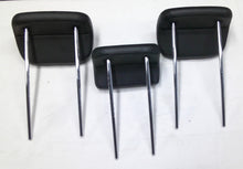 06 - 07 MERCEDES BENZ ML350 OEM BLACK LEATHER REAR HEADREST SET FREE SHIPPING!