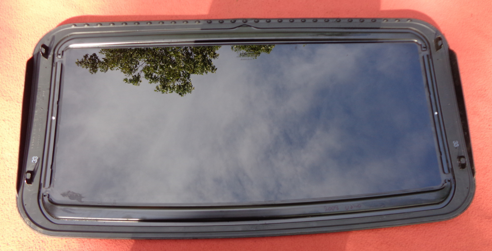 2007 VOLVO S80 OEM FACTORY SUNROOF GLASS 100% LEAK PROOF SEAL GUARANTEED! - RarePartsFinder.Com