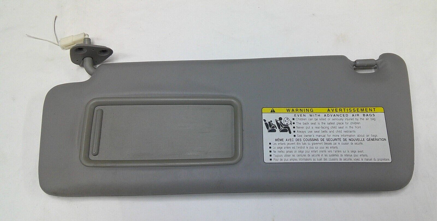 2004 - 2007 TOYOTA HIGHLANDER OEM GRAY DRIVER SUN VISOR TESTED FREE SHIP B6 - RarePartsFinder.Com