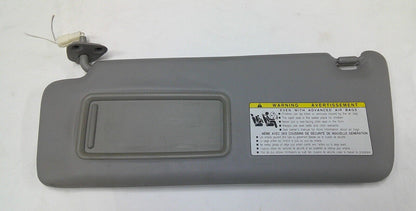 2004 - 2007 TOYOTA HIGHLANDER OEM GRAY DRIVER SUN VISOR TESTED FREE SHIP B6 - RarePartsFinder.Com