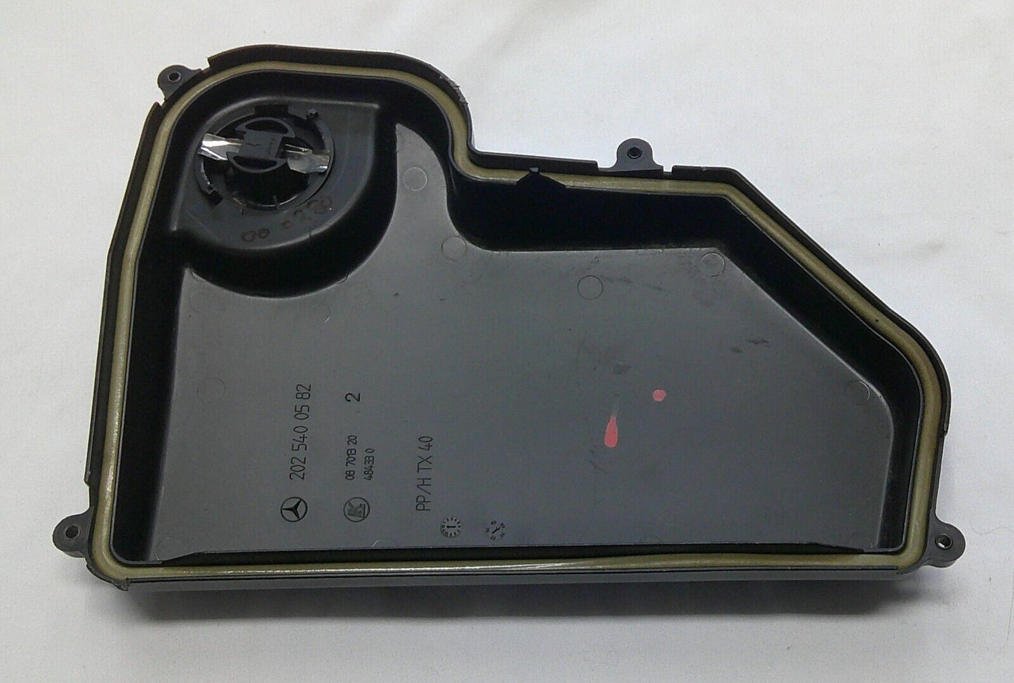 97-03 Mercedes W208 CLK320 430 Under Hood Right Fuse Box Cover Right 20254005 B7 - RarePartsFinder.Com