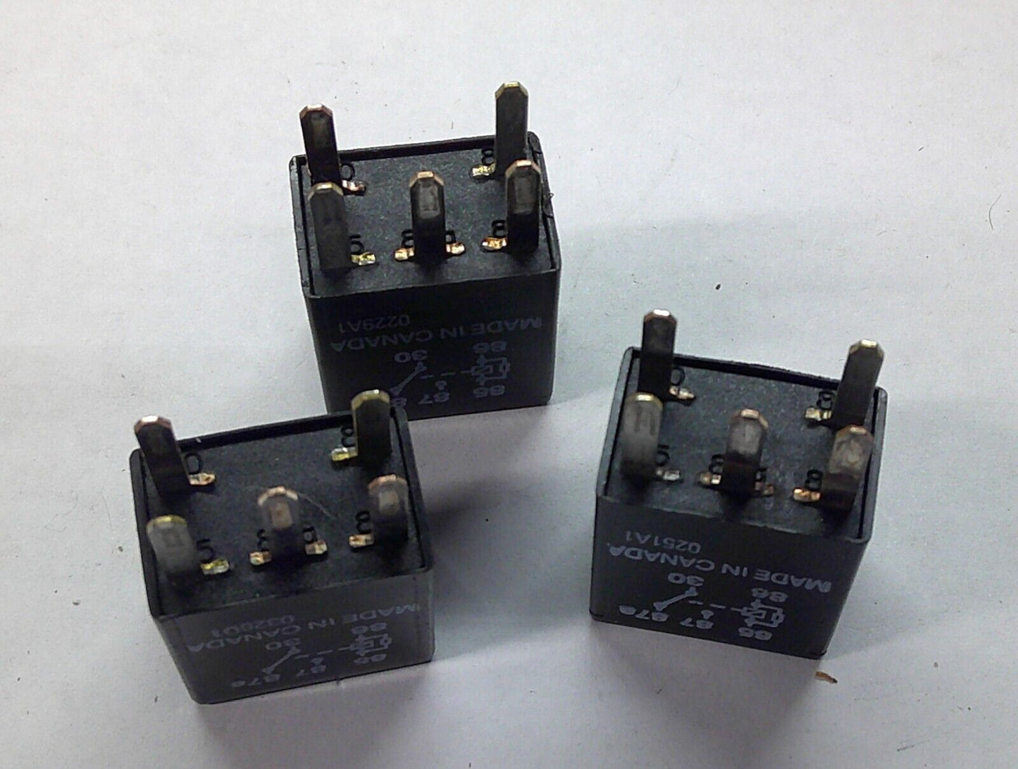 USA SELLER 3 PCS GM OMRON RELAY 12077866 TESTED 1 YEAR WARRANTY FREE SHIP GM5