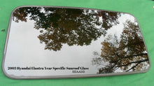 2003 HYUNDAI ELANTRA OEM YEAR SPECIFIC SUNROOF GLASS NO ACCIDENT FREE SHIPPING! - RarePartsFinder.Com