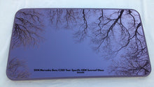2014 MERCEDES BENZ C350 YEAR SPECIFIC OEM FACTORY SUNROOF GLASS  FREE SHIPPING! - RarePartsFinder.Com
