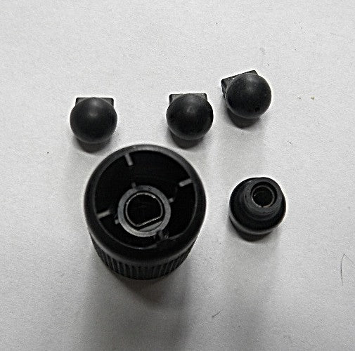 1996 - 1998 Jeep Cherokee Radio Stereo Tuner Selector Knob Set 68397744AA OEM